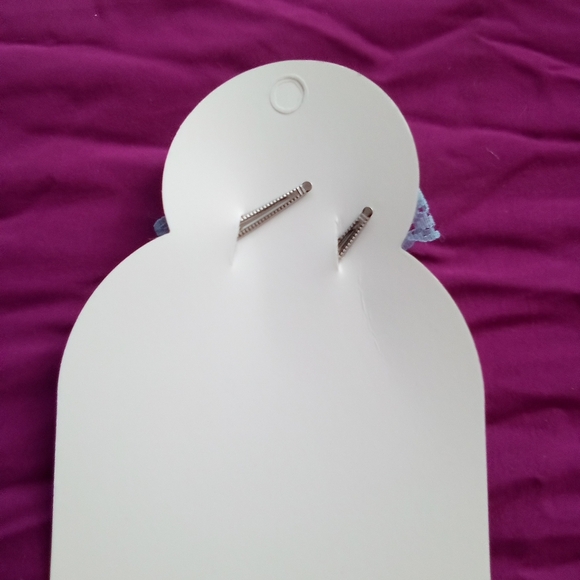 Pastel Blue Anime-Inspired Hair Bows - Picture 2 of 2